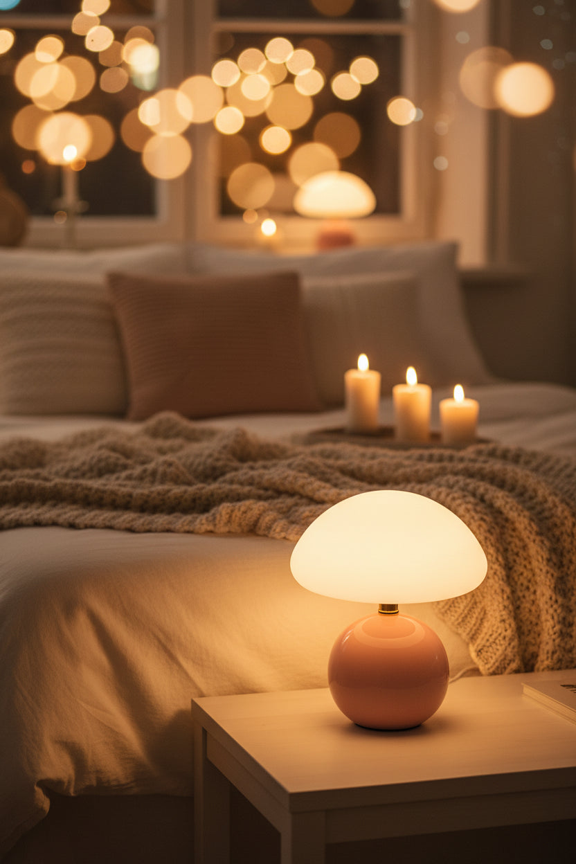 Chicmushroom Unieke Paddenstoel Lamp - Een Frans Geïnspireerd Statement Stuk