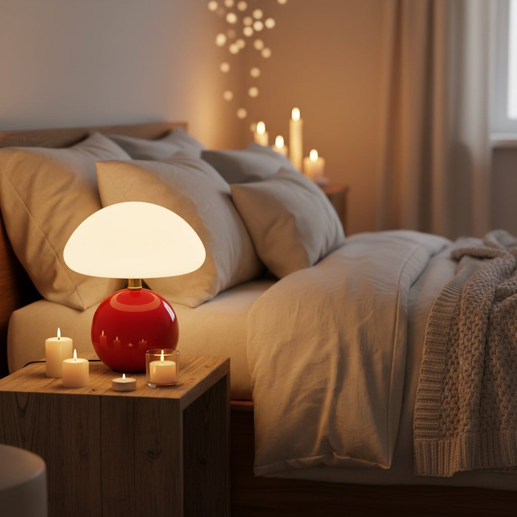 Chicmushroom Unieke Paddenstoel Lamp - Een Frans Geïnspireerd Statement Stuk