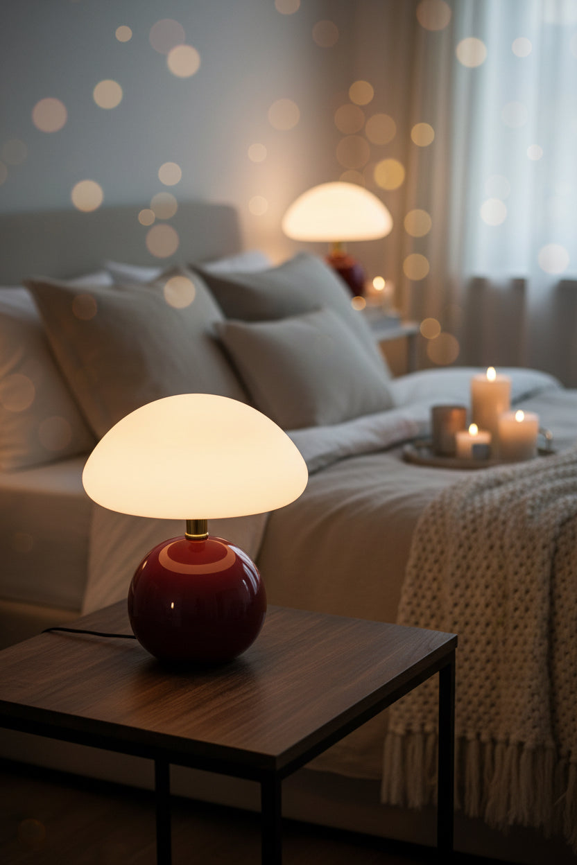 Chicmushroom Unieke Paddenstoel Lamp - Een Frans Geïnspireerd Statement Stuk